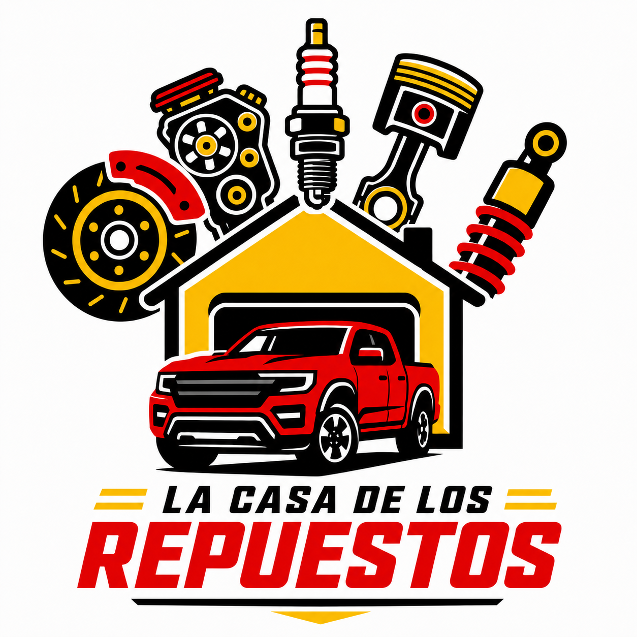 Logo La Casa de los Repuestos